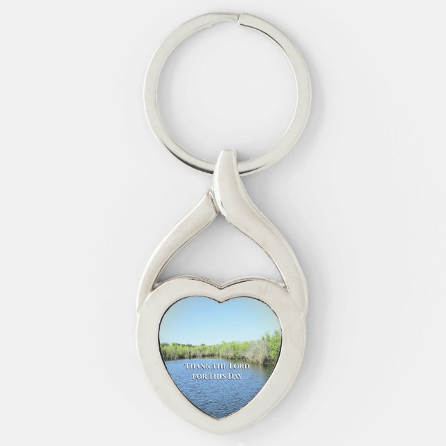 Grateful Heart Reminder Key Ring (Front)