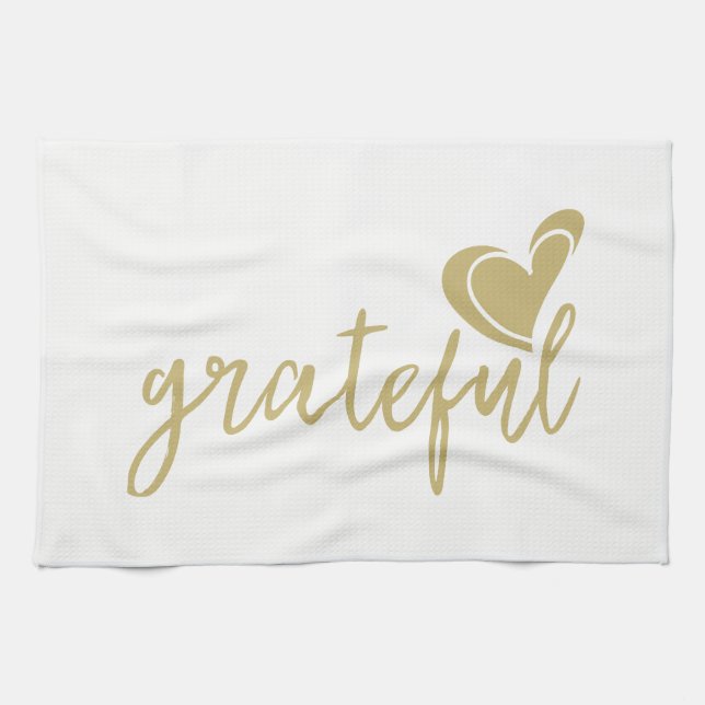 grateful heart tea towel (Horizontal)