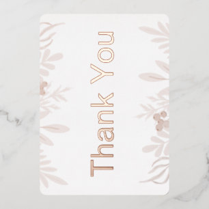 Grateful Hearts: A Simple Thank You Card