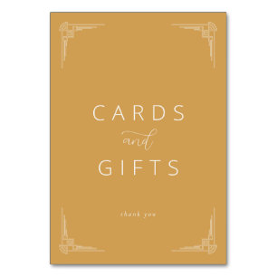 Grateful Mustard Deco Cards and Gifts Sign