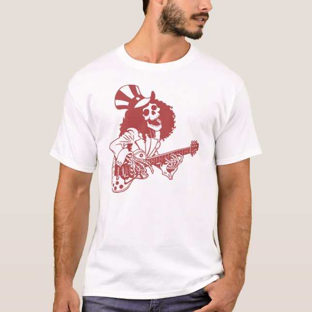 Grateful Ted -red T-Shirt (Front)
