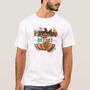 Grateful Thankful Blessed Mimi, Happy Thanksgiving T-Shirt