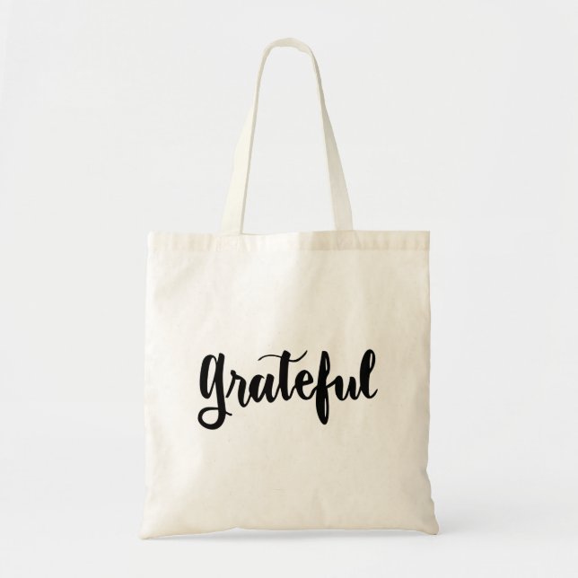 Grateful Tote Bag (Front)