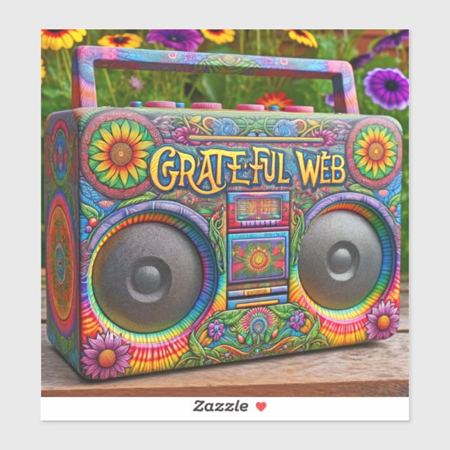 Grateful Web boombox (Sheet)