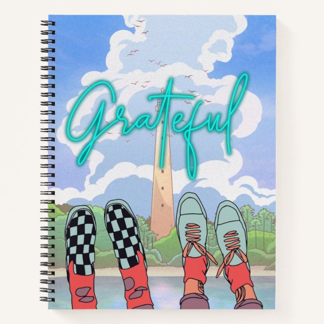 GRATEFULL, RELAX TIME NOTEBOOK (Front)