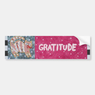 Gratitiude Bumper Sticker