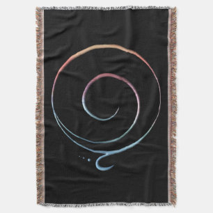 Gratitude 1 throw blanket