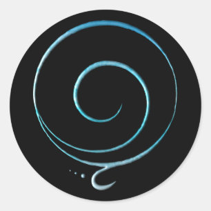Gratitude 6 classic round sticker