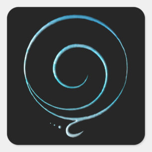 Gratitude 6 square sticker