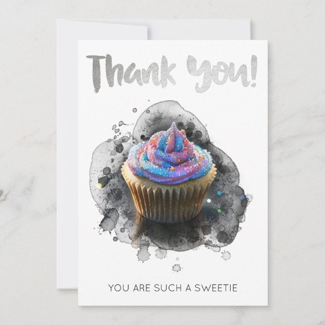 *~  Gratitude AP99 THANK YOU Note Card (Front)