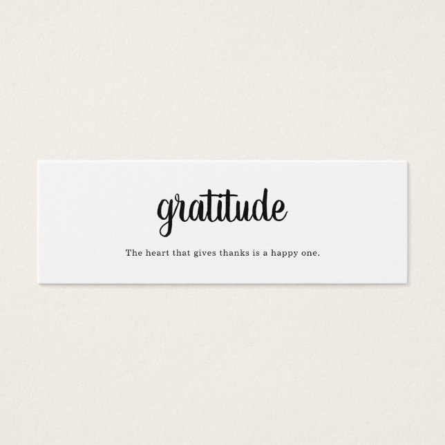 Gratitude cards for your gratitude jar  (Front)