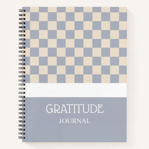 Gratitude Chequered Journal