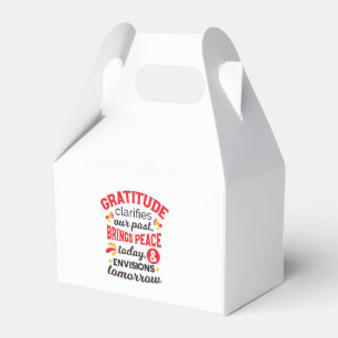 Gratitude Clarifies Our Past – Inspirational Art Favour Box
