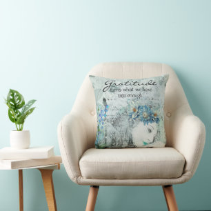 Gratitude cushion