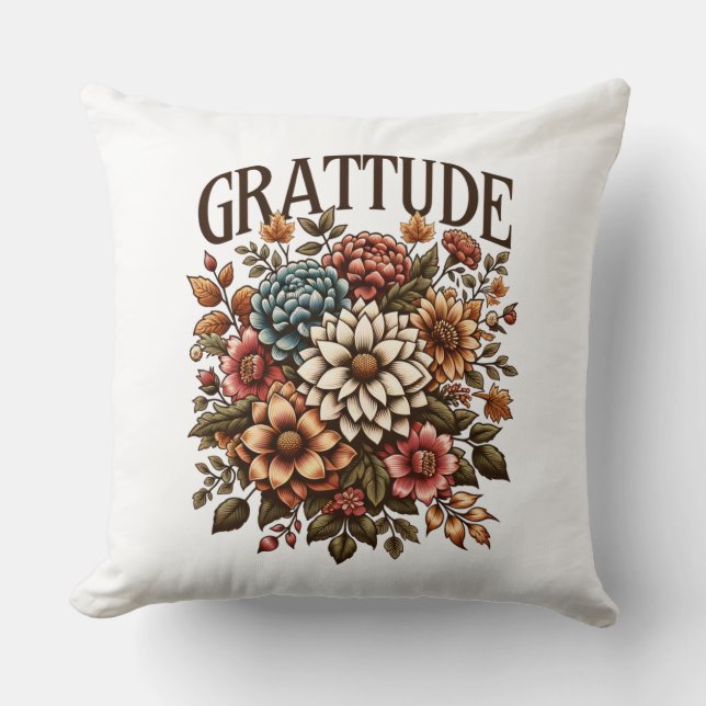 Gratitude Cushion (Front)