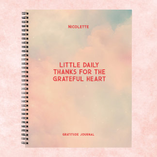 Gratitude Custom Manifestation Notebook