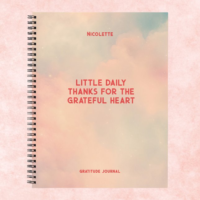 Gratitude Custom Manifestation  Notebook (Creator Uploaded)