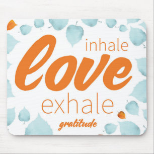 Gratitude Encouragement Success Life Tips QuoteArt Mouse Mat