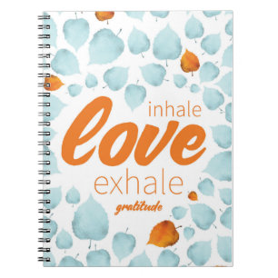 Gratitude Encouragement Success Life Tips QuoteArt Notebook