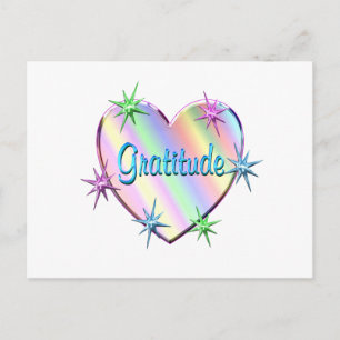 Gratitude Heart Postcard