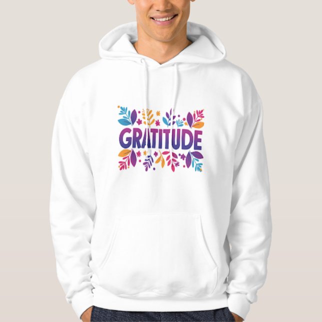 Gratitude  hoodie (Front)