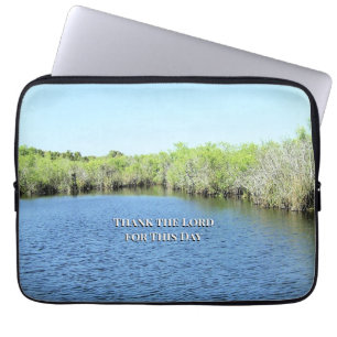 Gratitude in Every Moment Laptop Sleeve