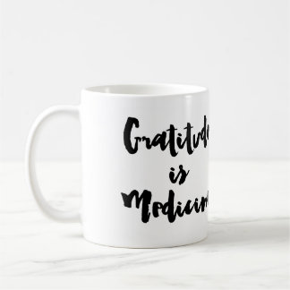 Gratitude is Medicine Coffee Mug