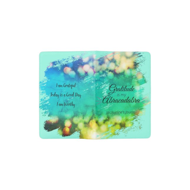 Gratitude is my Abracadabra MOLESKINE® Notebook (Opened)