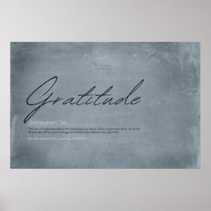 Gratitude is the Attitude: Elevate Your Life  Poster
