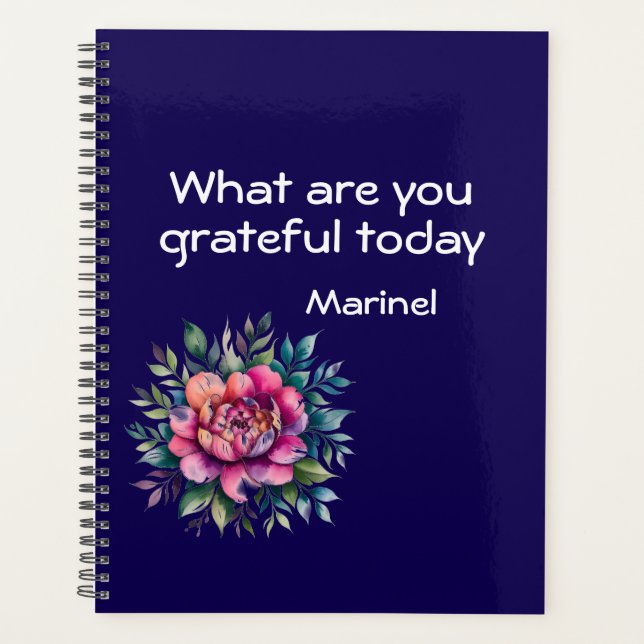 Gratitude Journal -Reflection Planner (Front)