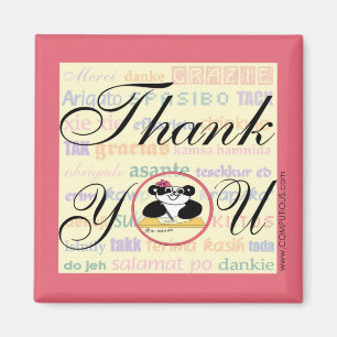 Gratitude means the same in any language magnet