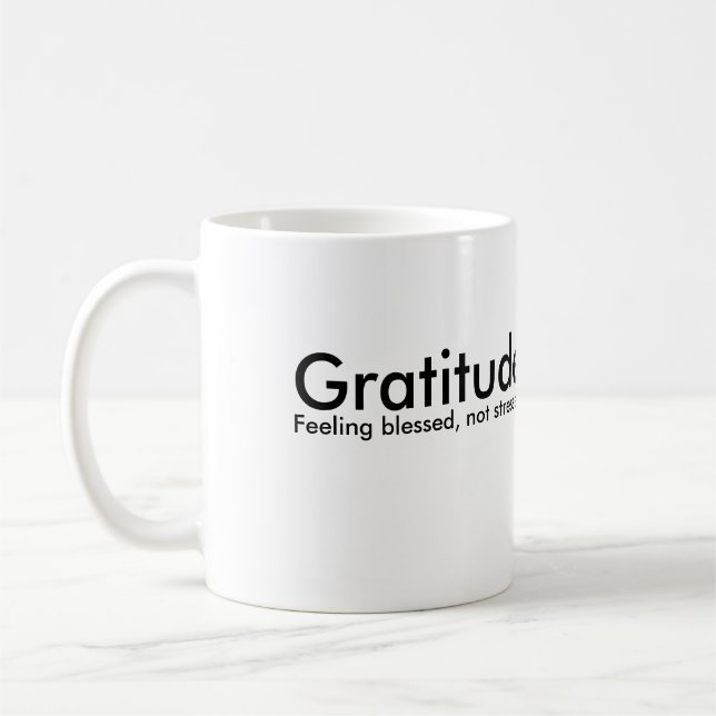 Gratitude Mug (Left)