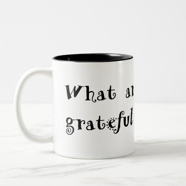 gratitude mug black text (Left)