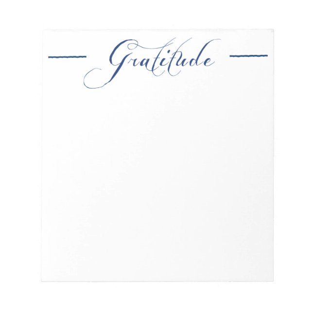 Gratitude Notepad (Front)