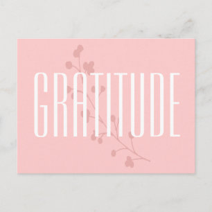 Gratitude Postcard
