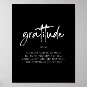 Gratitude Poster