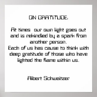 Gratitude Poster
