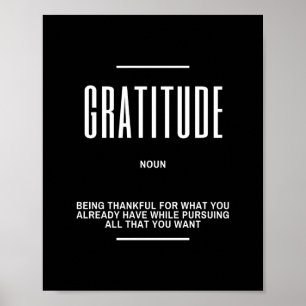 Gratitude Poster