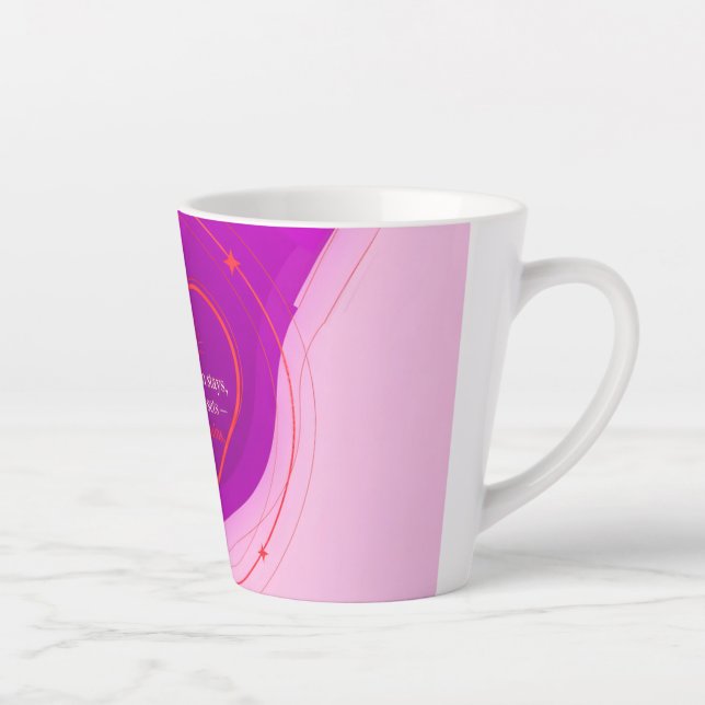 Gratitude Remains™: A Daily Ritual of Love  Latte Mug (Right)