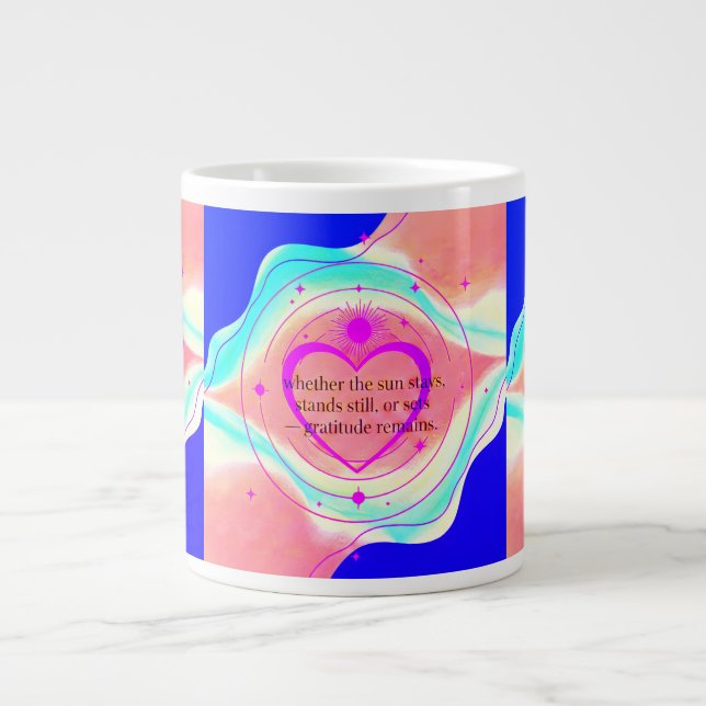 Gratitude Remains™: A Love-Led Morning & Night Mug (Front)