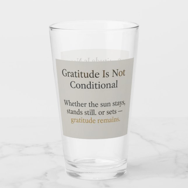  Gratitude Remains:  Every Rhythm of L Mindful Sip Glass (Front)