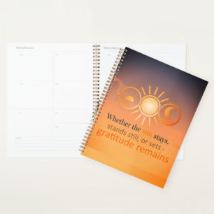 Gratitude Remains: Gratitude Beyond the Clock Da Planner