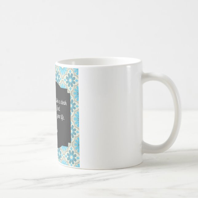 Gratitude Rumi Quote Coffee Mug (Right)