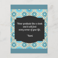 Gratitude Rumi Quote II