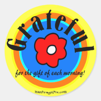 Gratitude Sticker