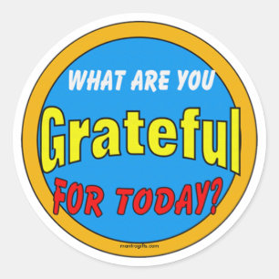 Gratitude Sticker