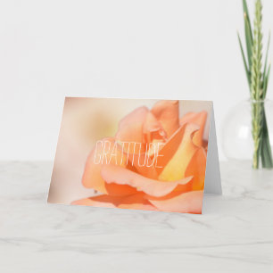 Gratitude Thank You Card