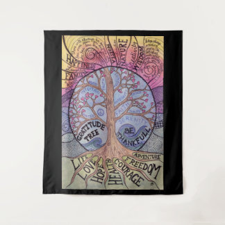 Gratitude Tree Tapestry