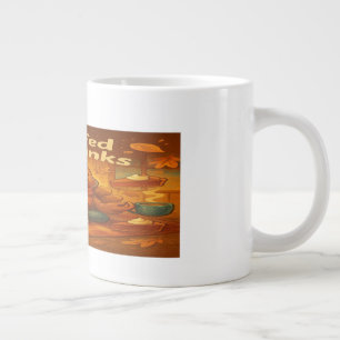 Gratitude Turkey Mug- Feast on Meaning Large Coffee Mug