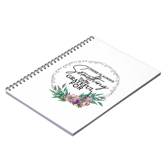 Gratitude Vibes  Notebook (Left Side)